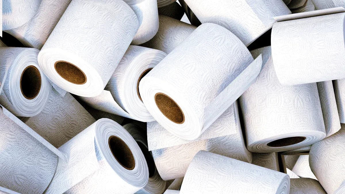 Soft & Strong Jumbo Roll Virgin Tissue Paper: Bulk Supply for Hygienic Products