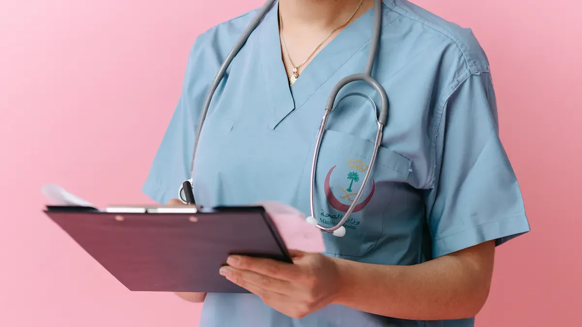 Performance of Polyester Fabric Scrubs in Healthcare