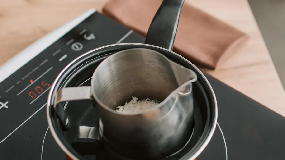 How to customize the induction disk for Aluminum cookware