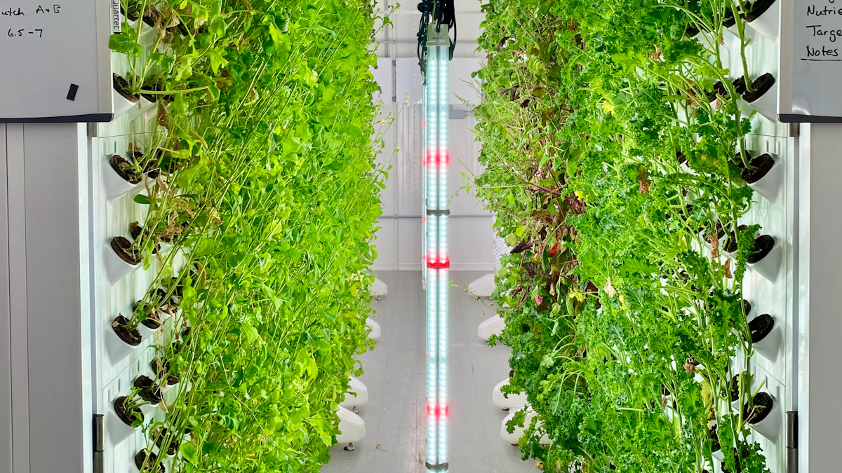 Buannachdan ZipGrow Towers ann an Tuathanachas Inghearach
