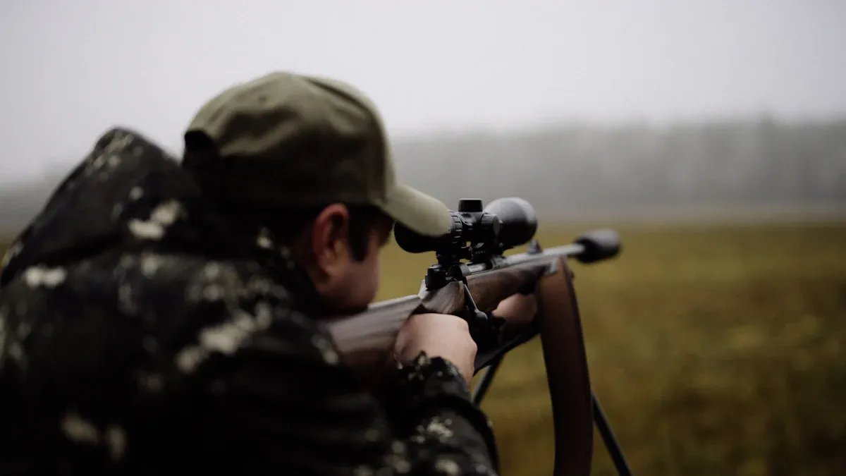 Securely Attaching Your Rifle to a Carbon Fiber Tripod Stick