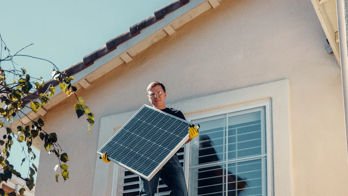 Suitable for solar cables on balconies