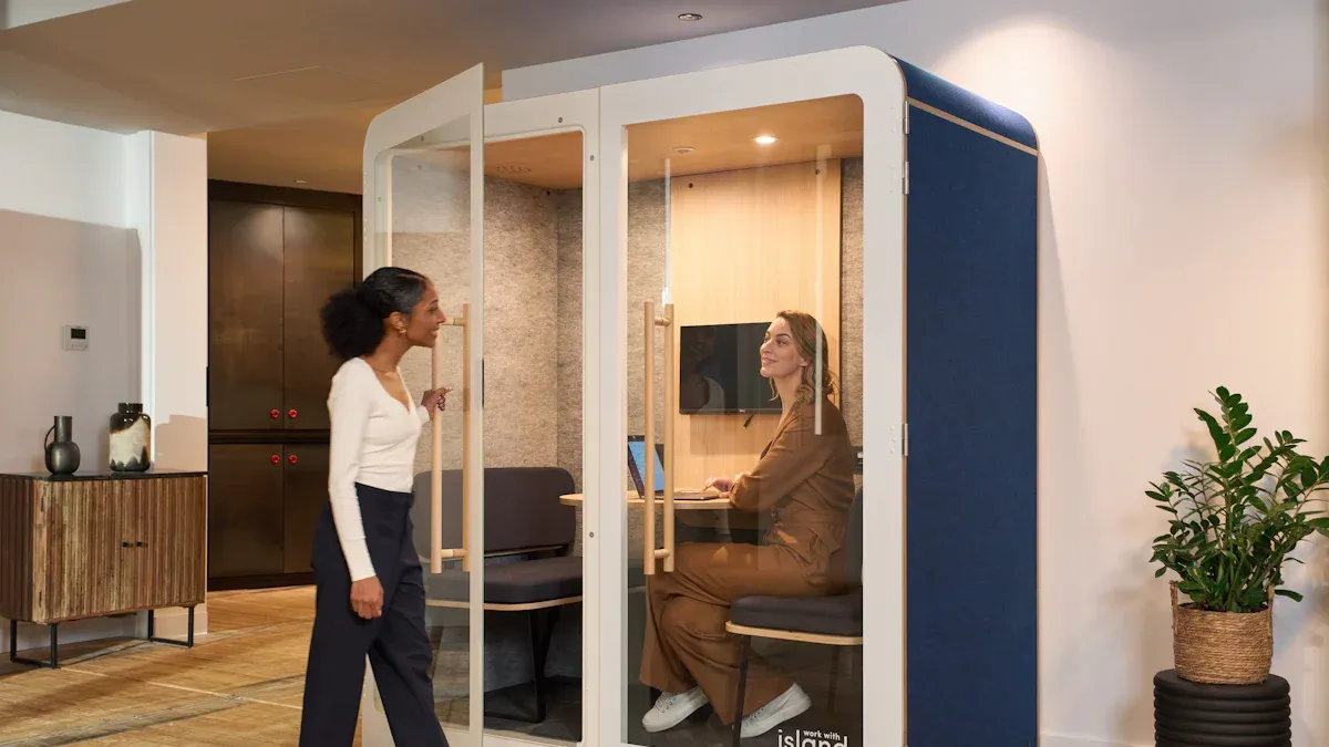 Top Acoustic Phone Booth Suppliers for Offices in 2025
