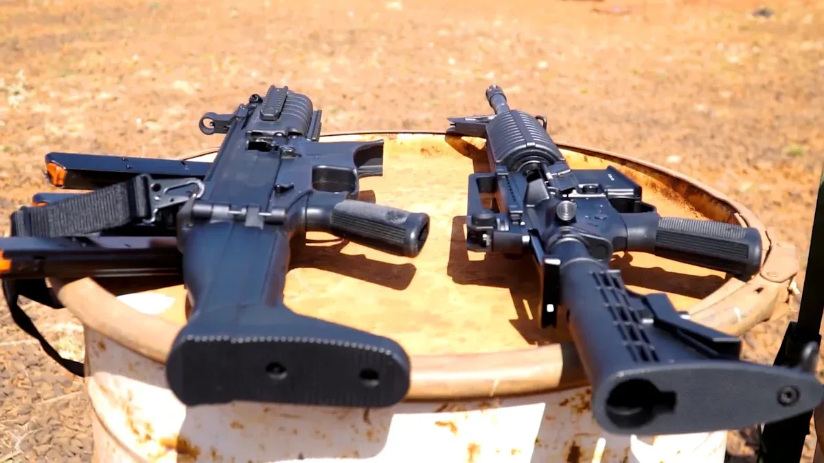 Prípady použitia rýchloodnímateľných krúžkov puškohľadu