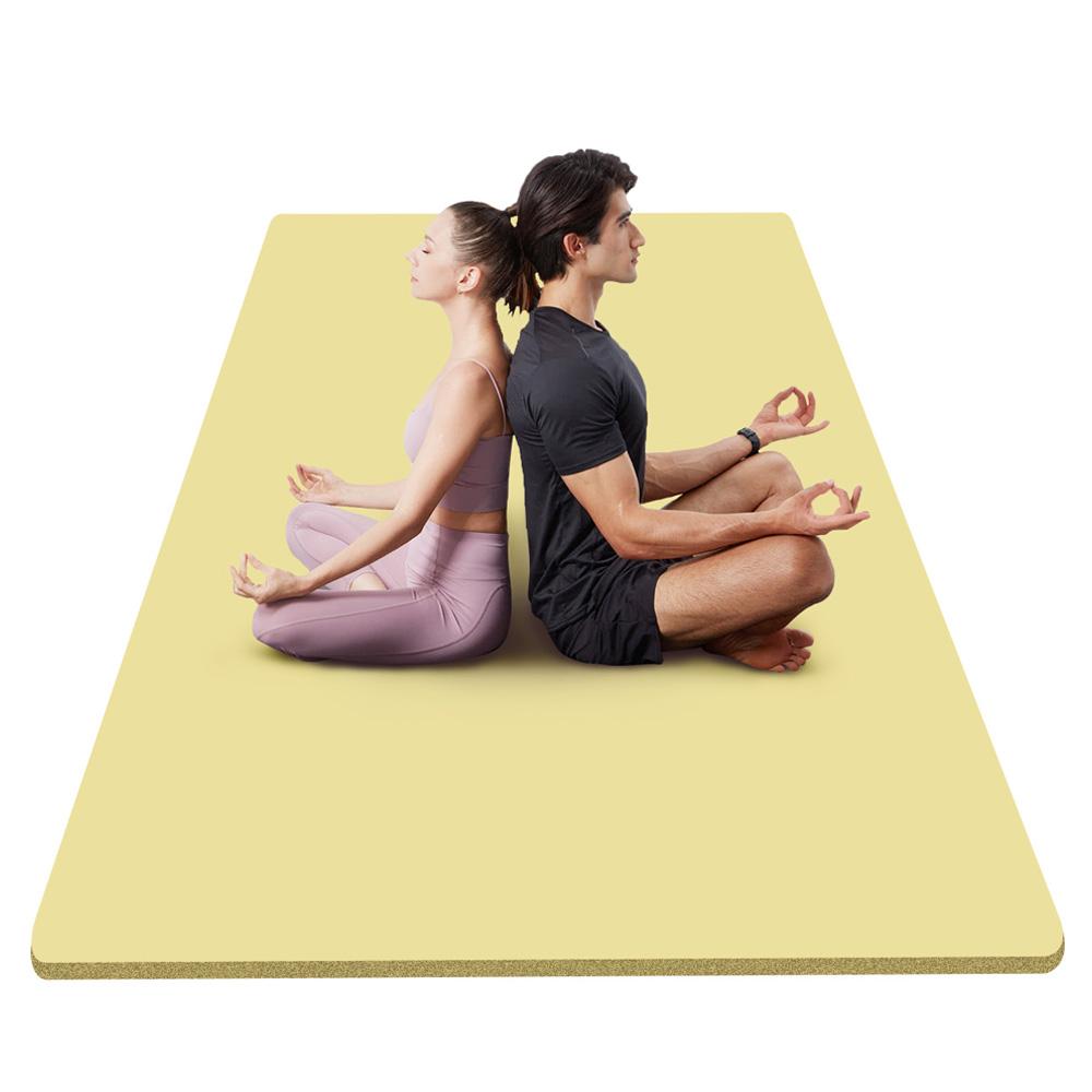 Playful Balance and Core Challenges on an Extra Large Yoga Mat