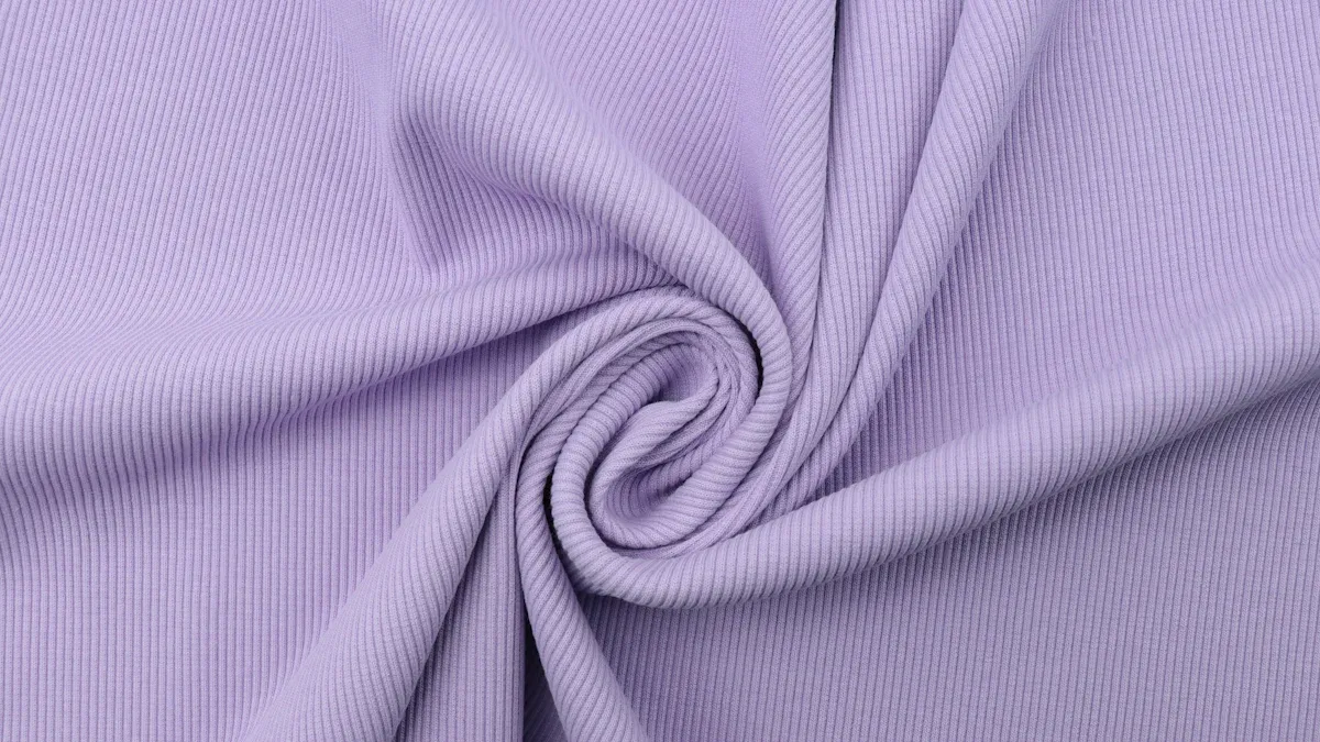 What is poly-elastane fabric?