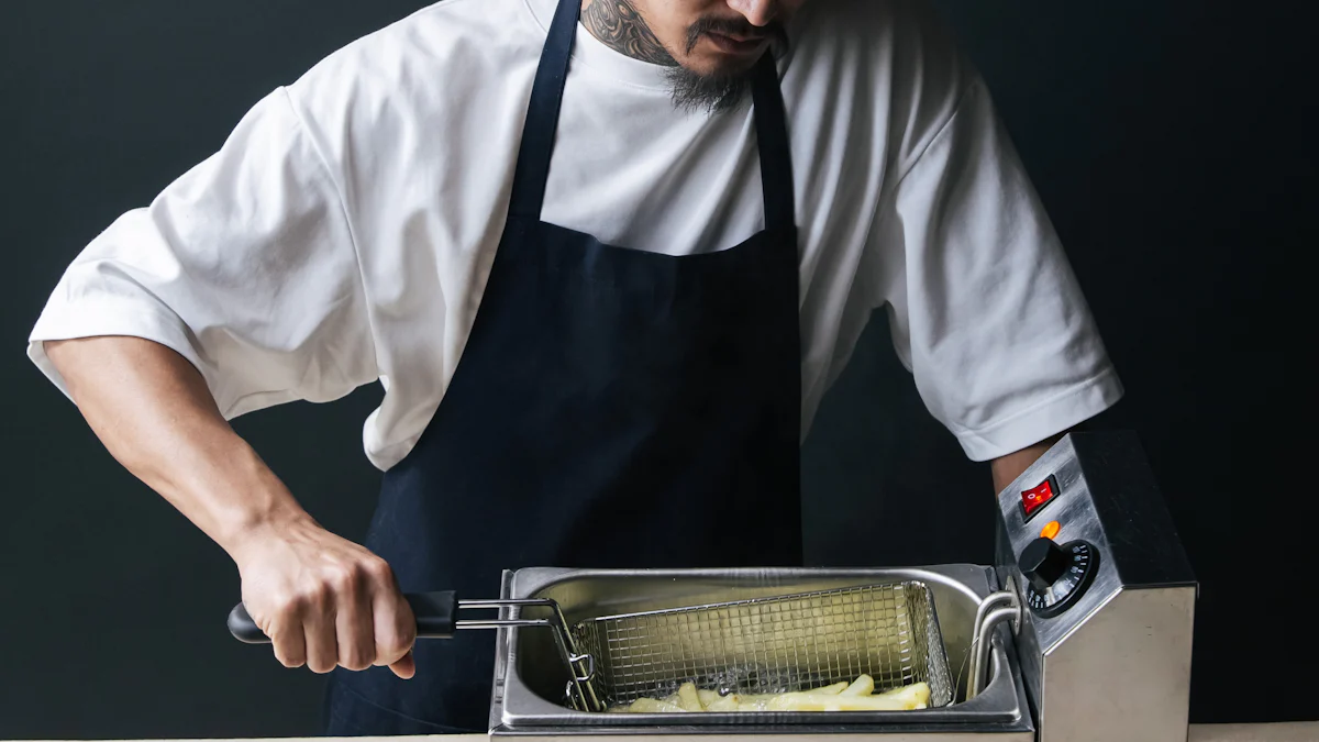 Healthier Cooking with the Portable Professional Deep Pressure 4.5 L Air Powered Fryer