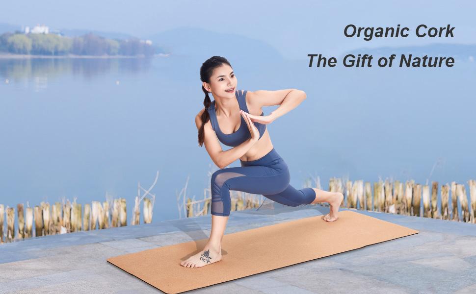 ¿Deberías cambiar a una esterilla de yoga de caucho y corcho natural ecológica?