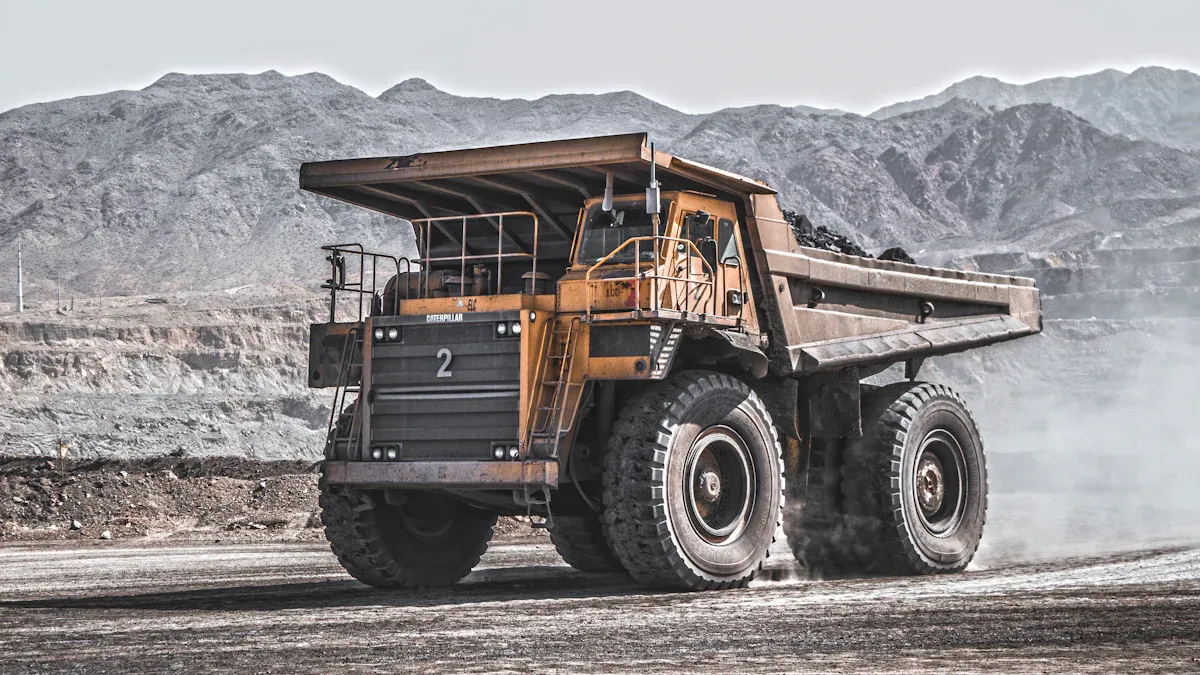 Гумени шини за машини за дампери