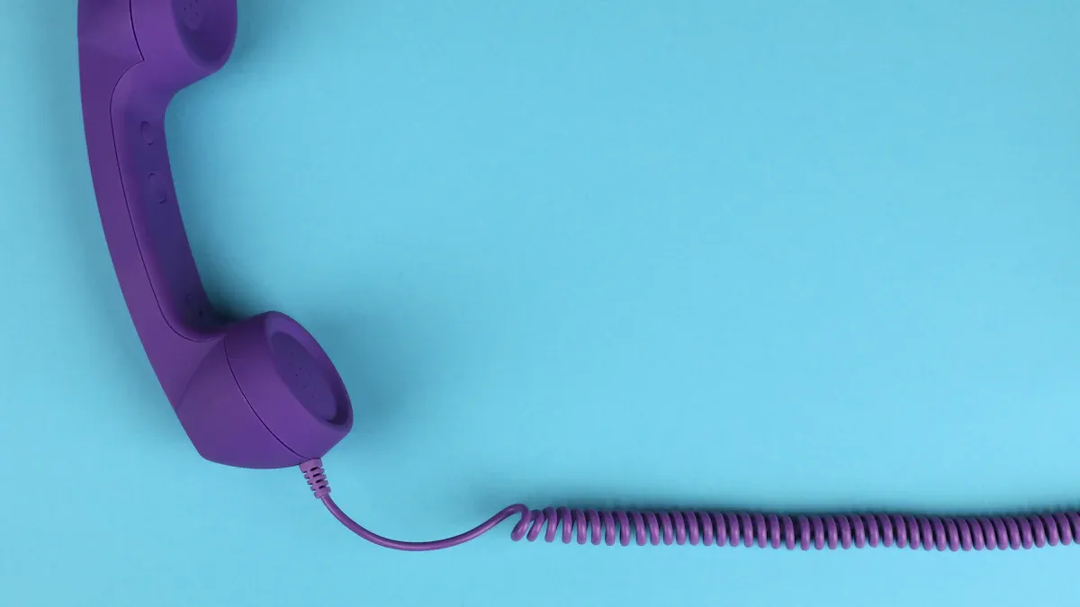 How does a telephone handset work?
