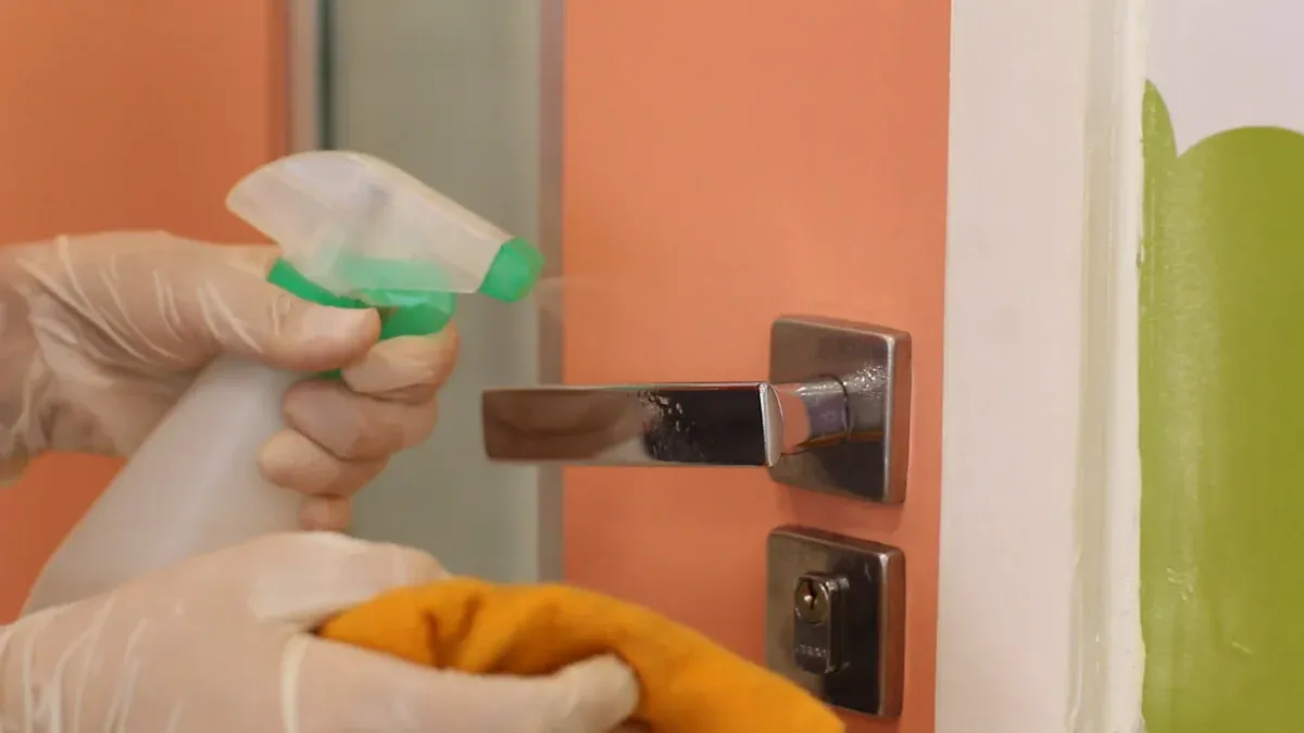 Why are advanced infection control features essential for Automatic Door Operators in 2025?