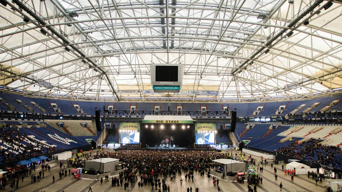 CAT Splitter Boxes in Action: Enhancing Audio Distribution for Stadiums