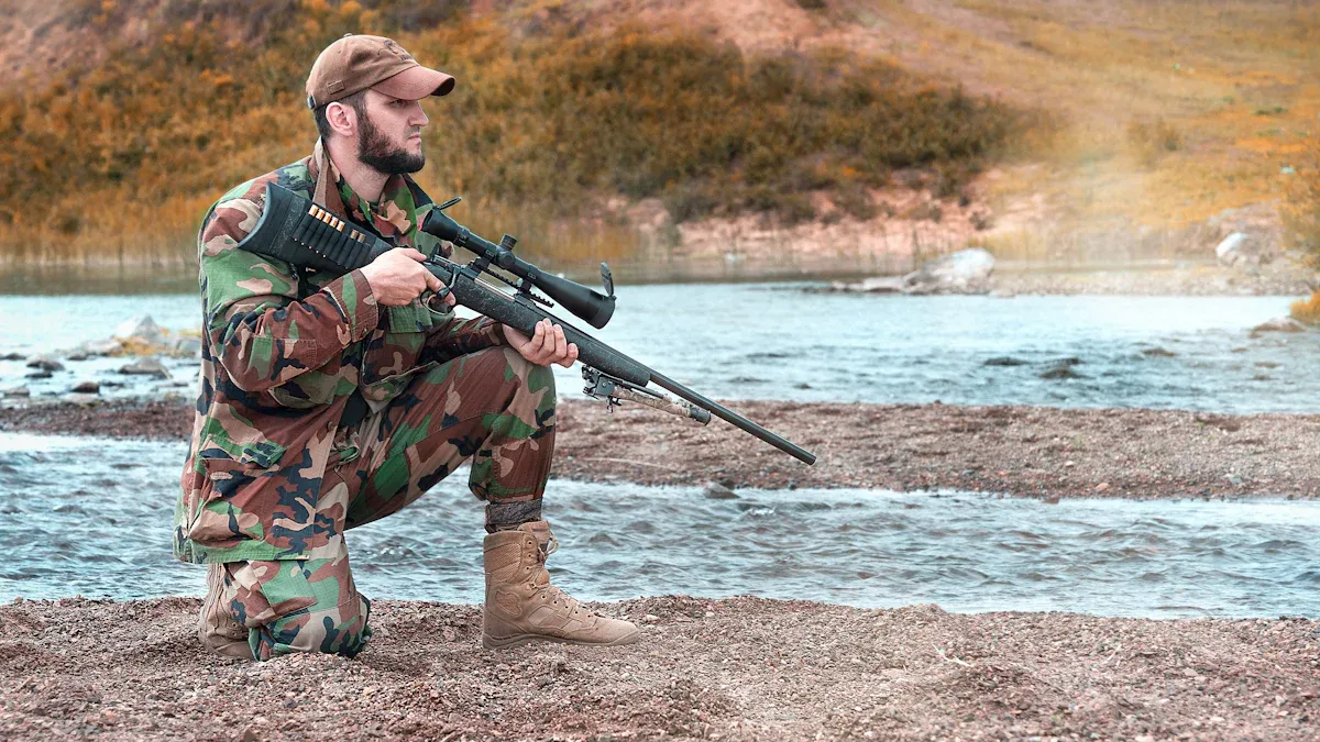 Configurazione di u vostru cannocchiale di fucile