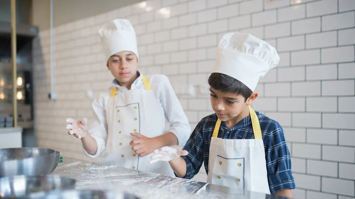 Kid-Approved Air Fryer Recipes: Fun Shapes & Real-Time Cooking Show for Picky Eaters插图2 Real-Time Cooking Show: Involving Kids in the Kitchen