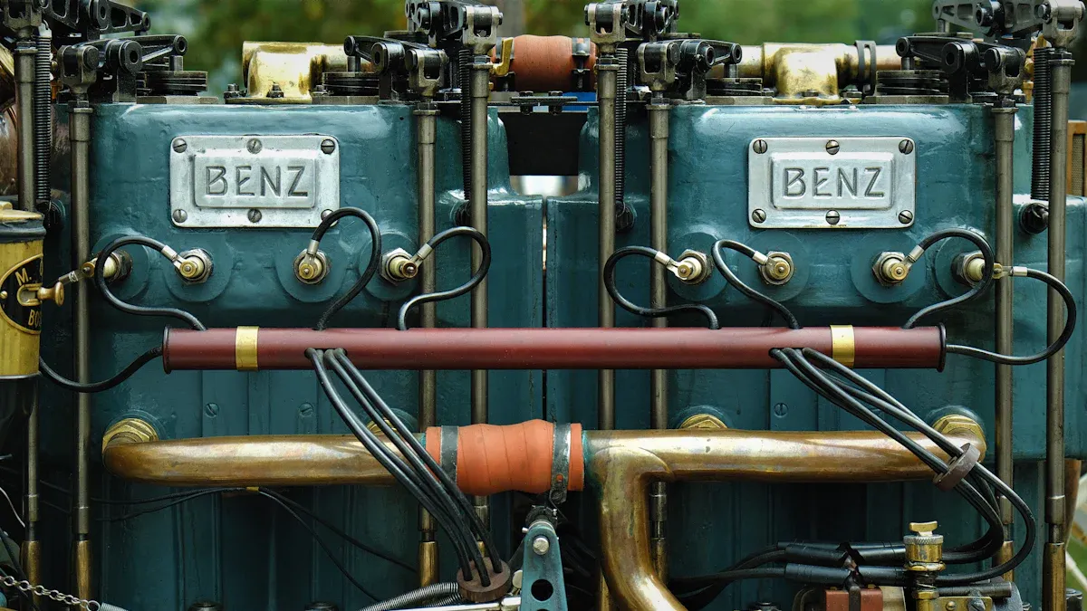 Dynamisches Auswuchten von Motorwellen