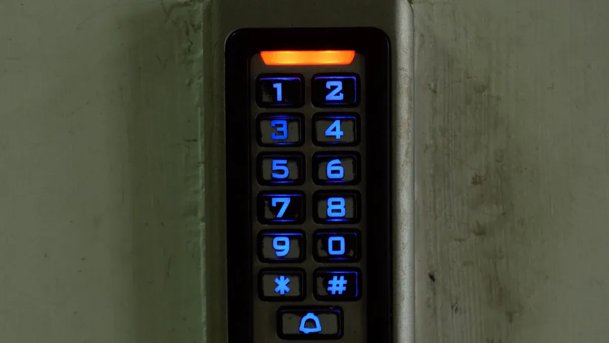 Key Features of Metal Square Button Public Keypads