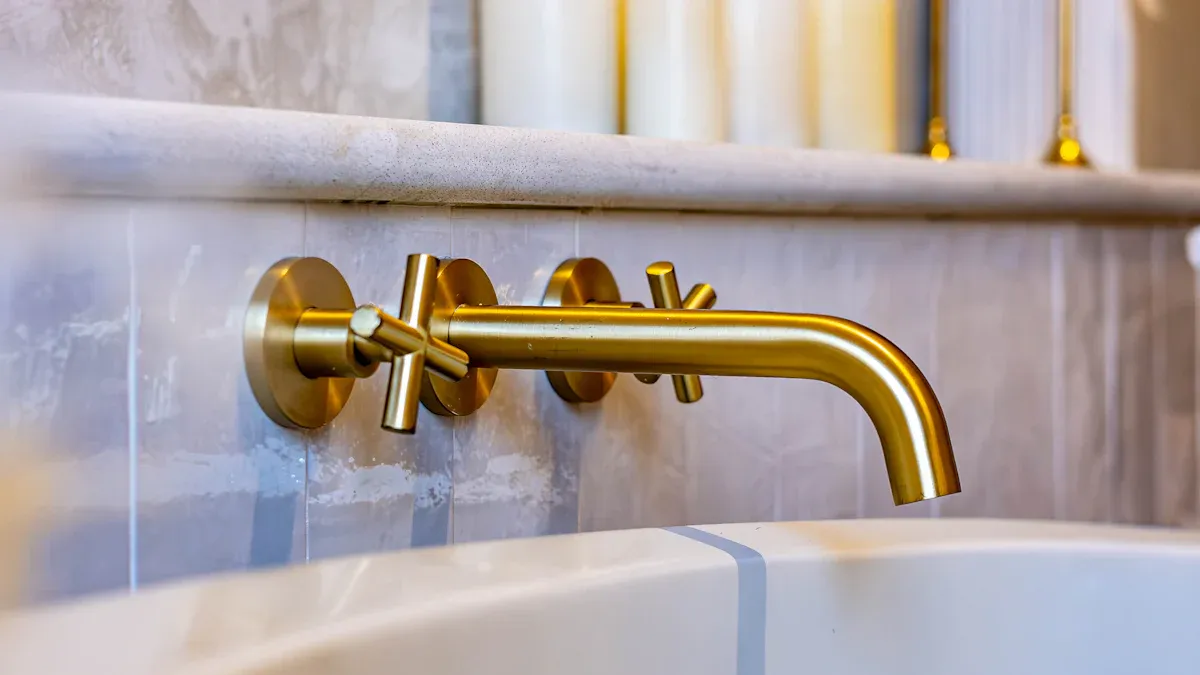 Low Budget Custom Monoblock Bathroom Faucets