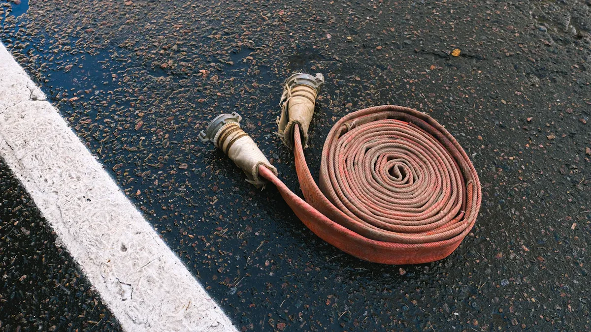 Single Jacket Fire Hoses: Essential Fire Fighting Equipment