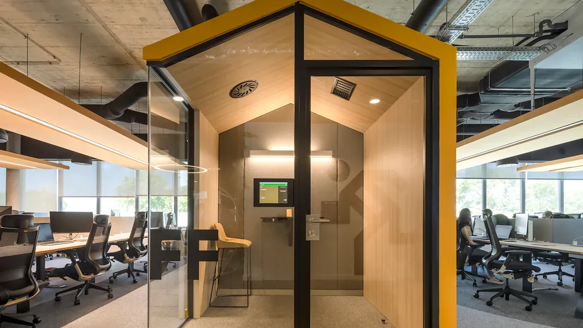 Acoustic Office Booths: Superior Soundproofing