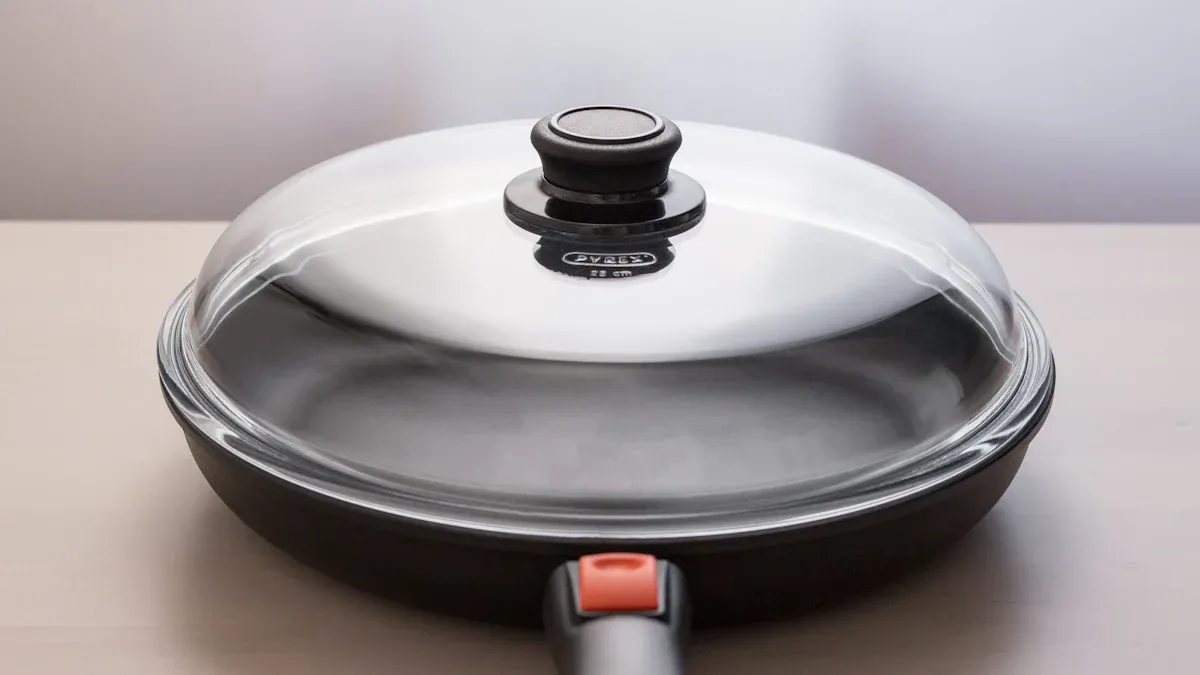 Effectiveness of Using a Plate as a Cooking Pan Lid