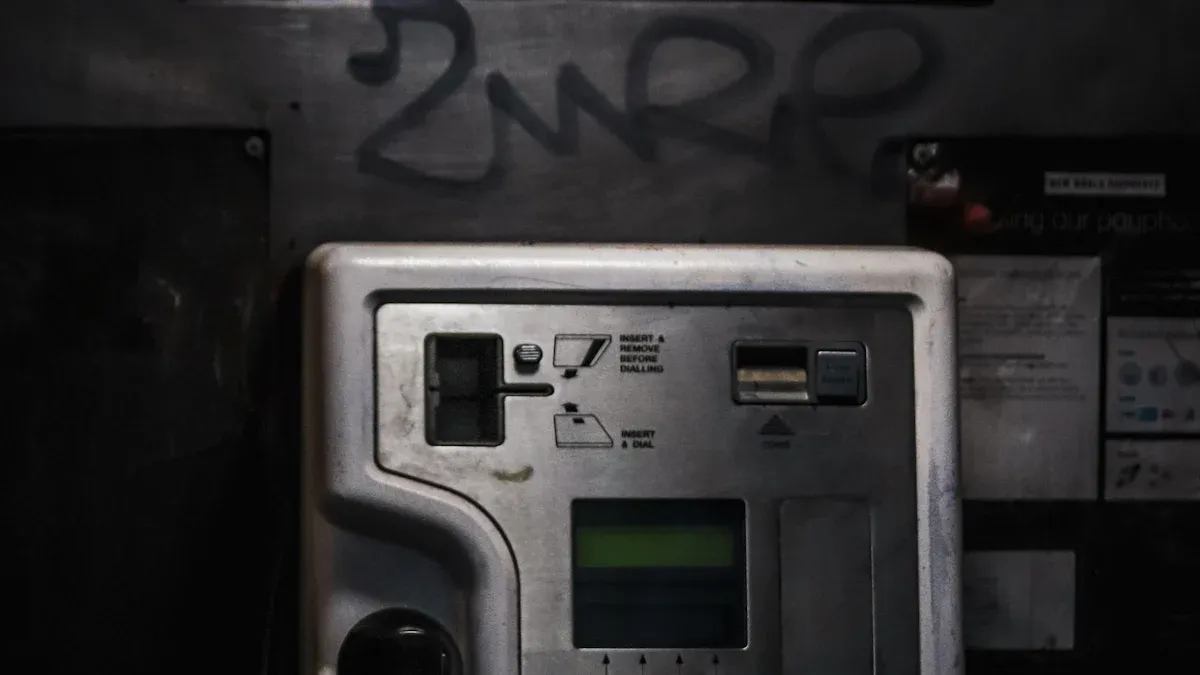 Design and Material Features of Metal Round Button Payphone Keypads