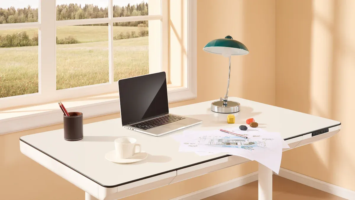 Why Choose a Pneumatic Sit-Stand Desk for Workspace Organization