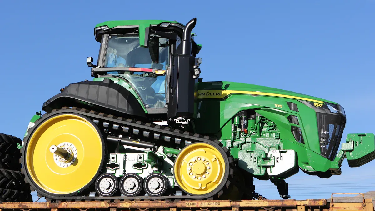 Enhanced Traction and Versatility with Agricultural Tracks