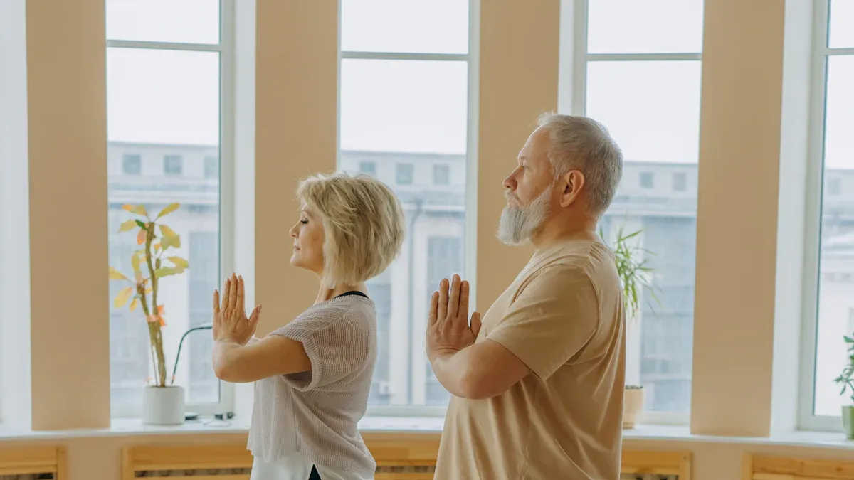 Enhanced Space and Freedom for Partner Workouts