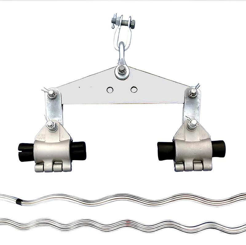 How Does Using Double Suspension Clamp Sets Increase Cable Safety