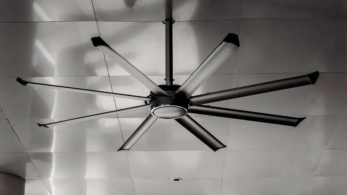 Silent Ceiling Fan Lights: Ideal for Offices and Libraries