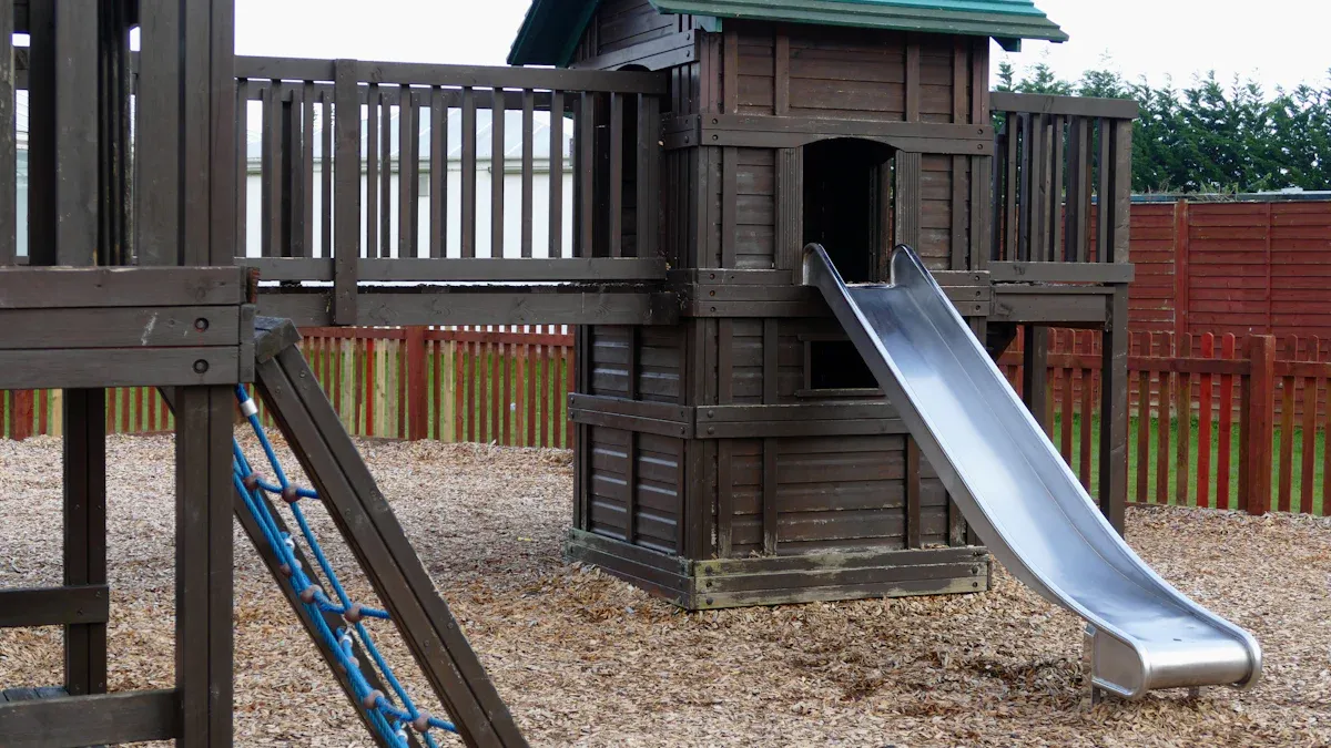 3. Slide Attachments for Swing Sets