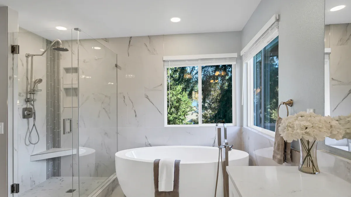 Des équipements de luxe qui transforment votre douche