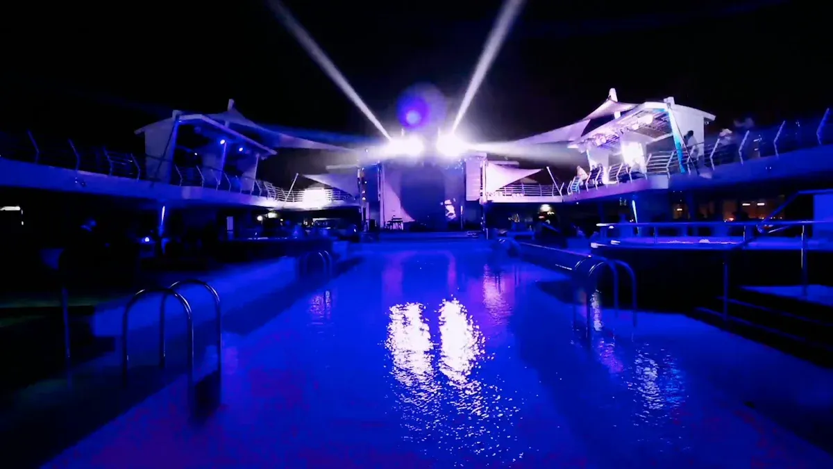 Create Layered LED Lighting for Pool Ambiance