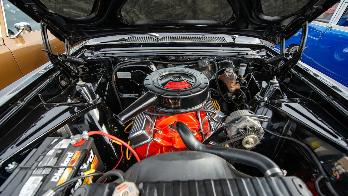 How auto parts engine block casting builds engine strength