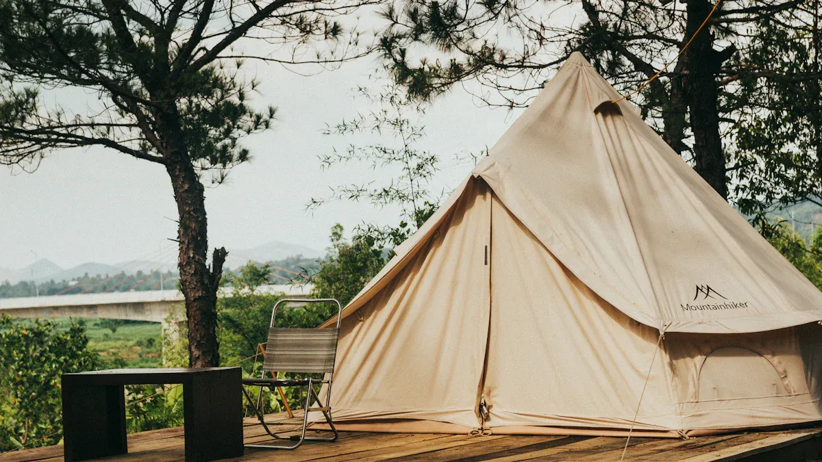 Real-World Applications for TPU vs PVC Bladder Tents