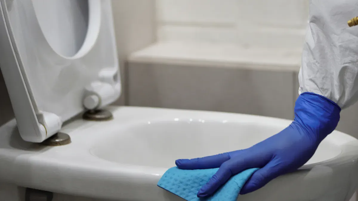 How to Disinfect Toilet Hardware Step-by-Step