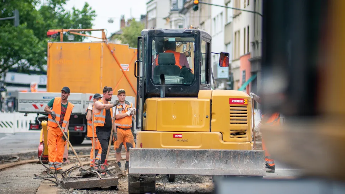 Kan gummibelter på dumpere forbedre prosjekthastigheten din?
