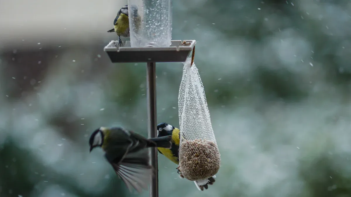 Types of Mealworm Feeders for Birds