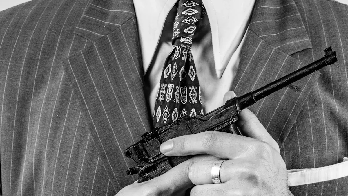 Styling and Application of Heavyweight Polyester Rayon Stripe Suit Fabrics