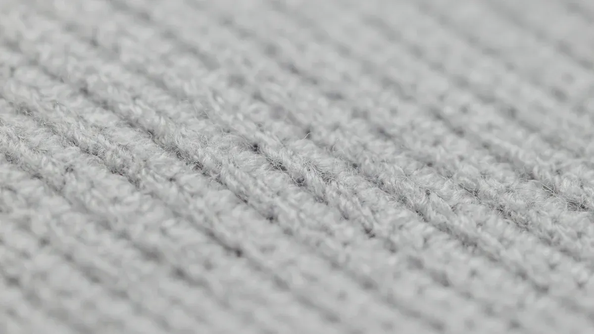 CVC Rib Fabric and Its Blend of Cotton and Polyester