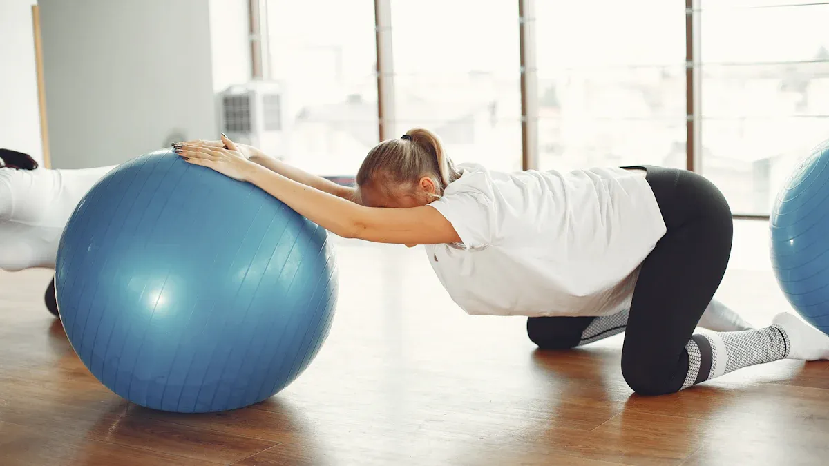 Pautas de seguridad para el uso de la pelota de yoga durante el embarazo