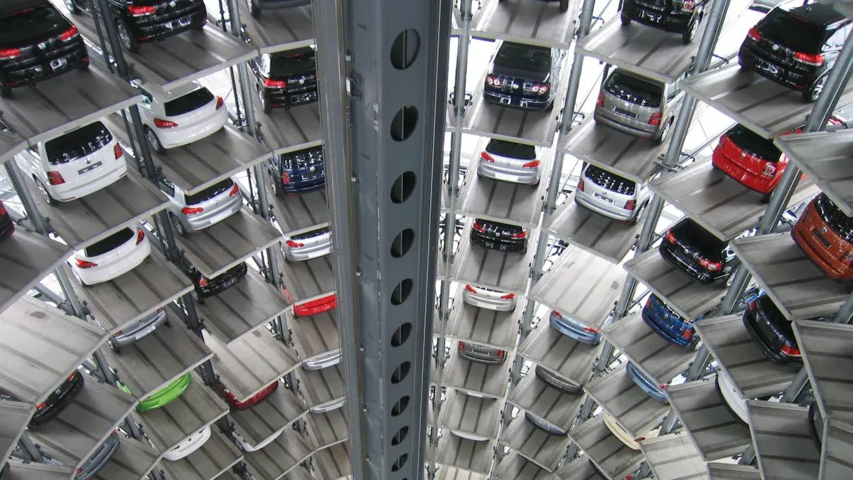 Auto Parking Car Lift Solutions for Shopping Centers