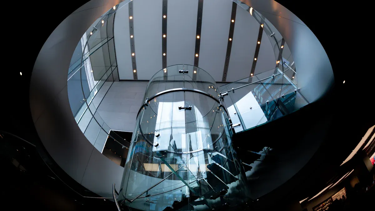 The Glass Capsule Panoramic Elevator