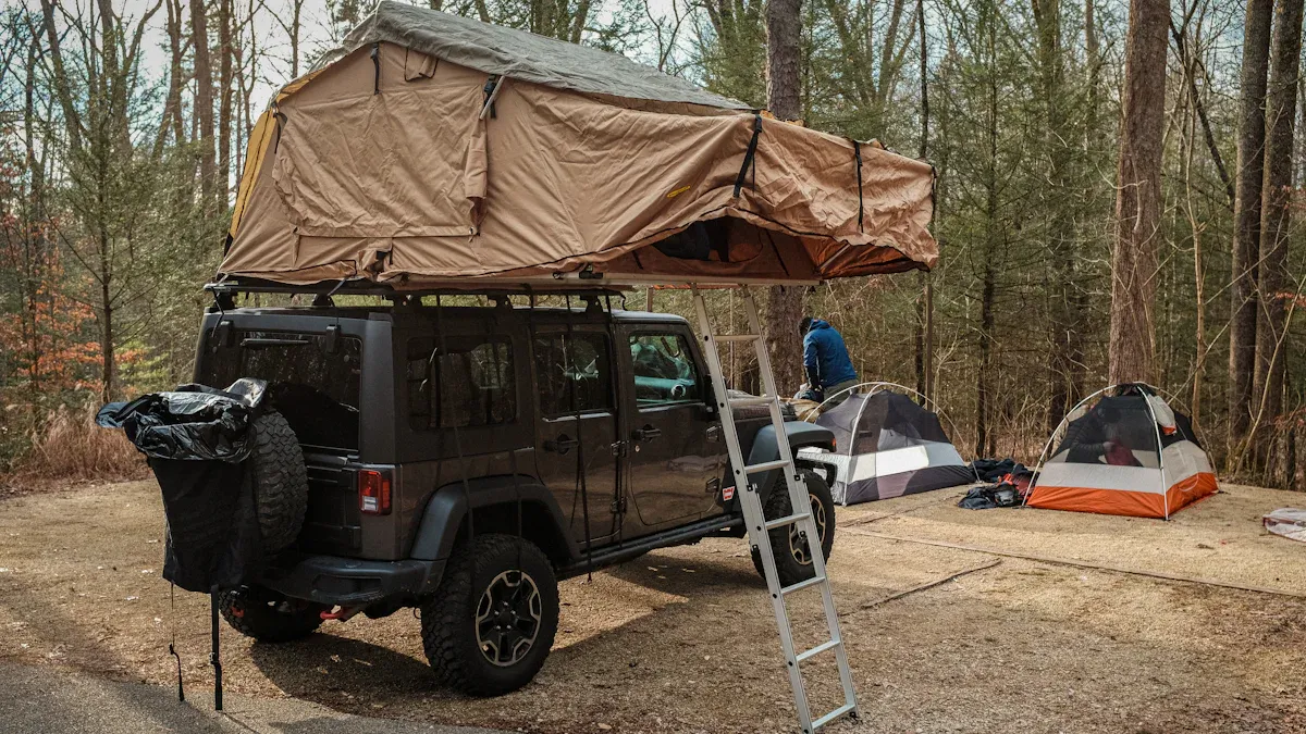 What maintenance habits help your truck bed tent survive harsh weather?
