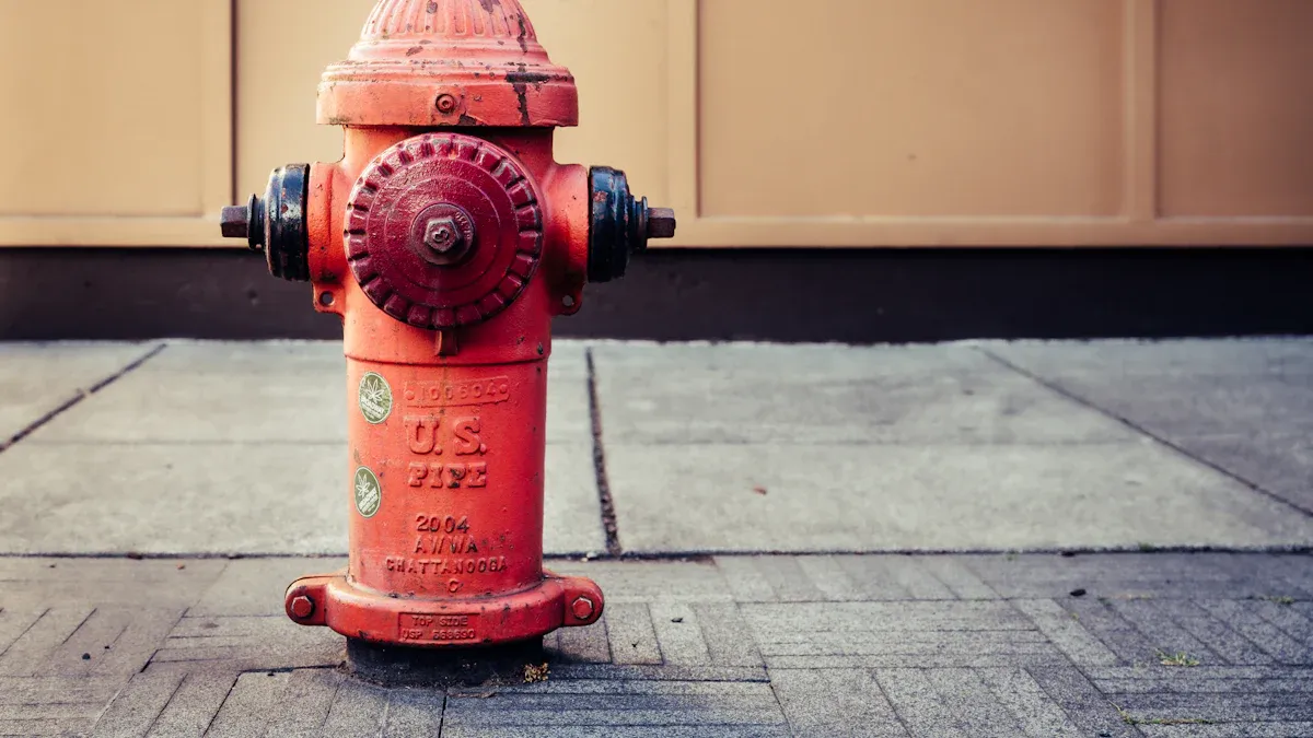 Fire Extinguisher Pillar Hydrant Installation Process