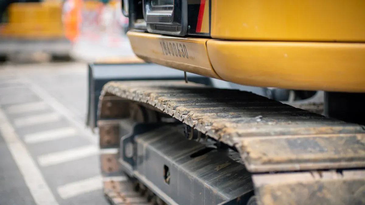 Understanding Dumper Rubber Tracks by Construction