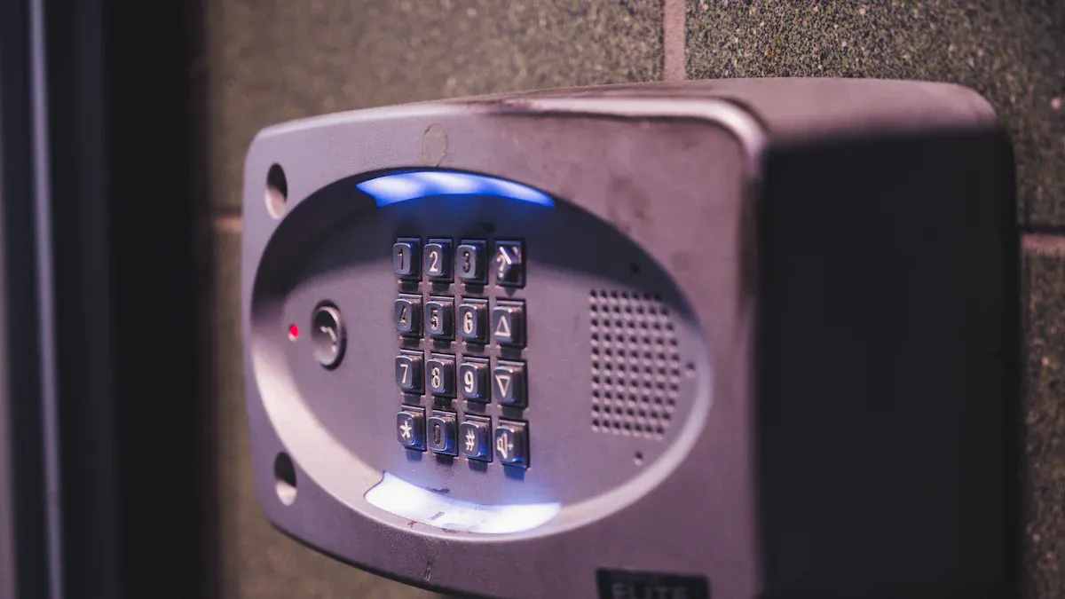 How Metal Square Button Keypads Improve Public Access Security