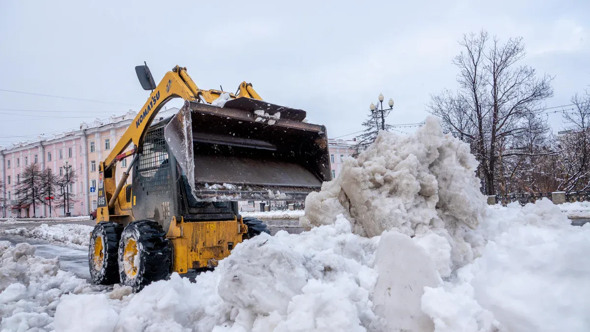 Hur man väljer gummiband för kompaktlastare för olika terränger år 2025