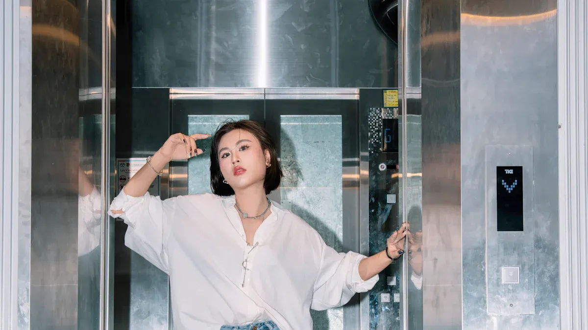 The FJK05 Passenger Elevator: A Fusion of Aesthetic Innovation and Premium Materials