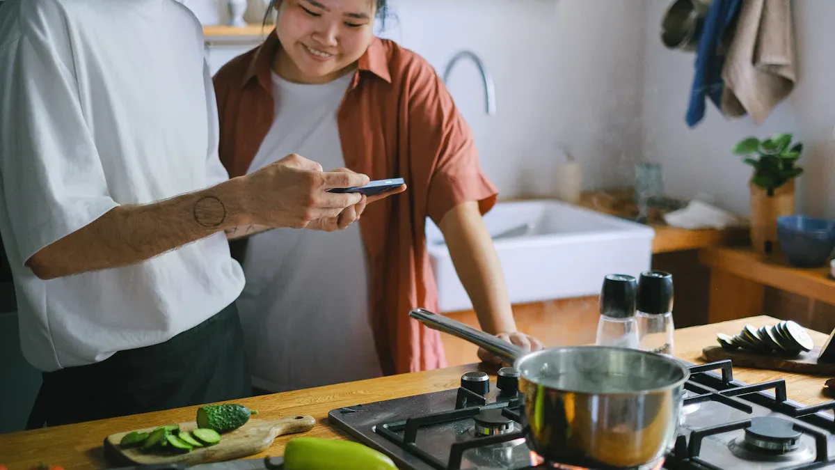 Tip 3: Cut Food into Uniform Sizes